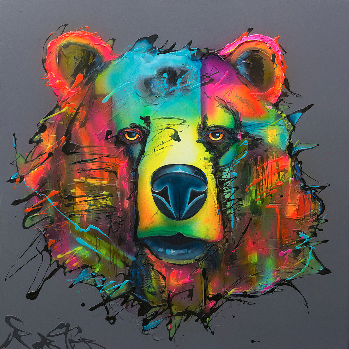 Abstract bear
